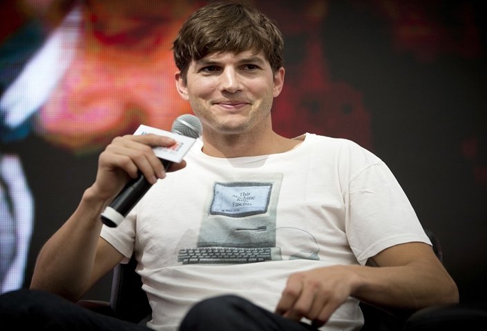 Ashton Kutcher - Bitcoin ha investito celebrità
