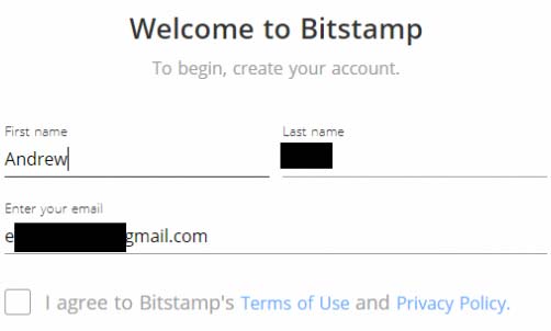 如何加入Bitstamp