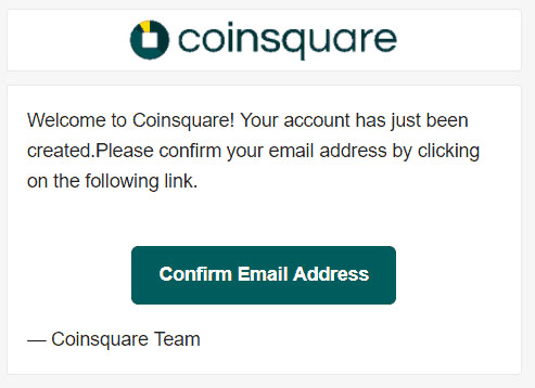 coinsquare交换电子邮件地址