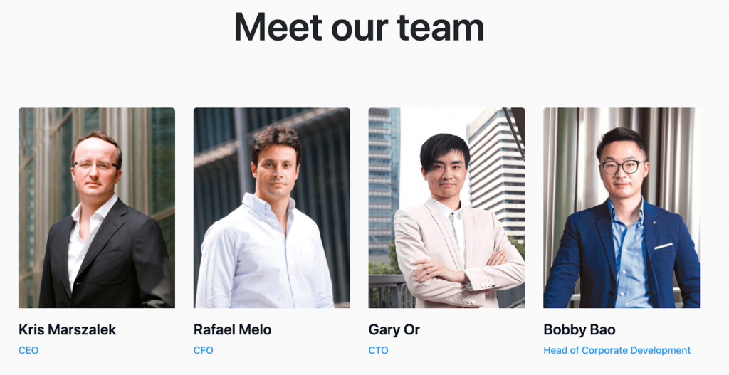 membri del team di crypto.com