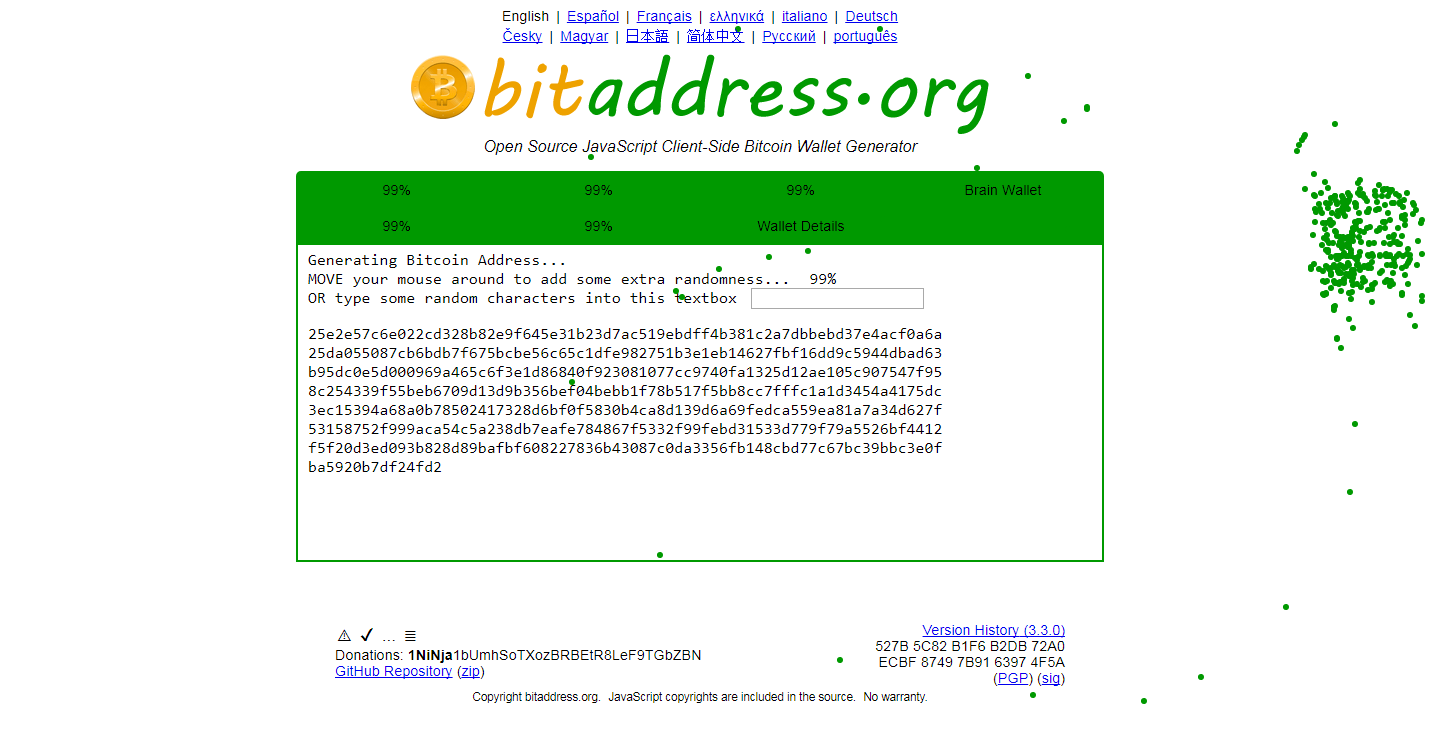 menghasilkan alamat bitcoin