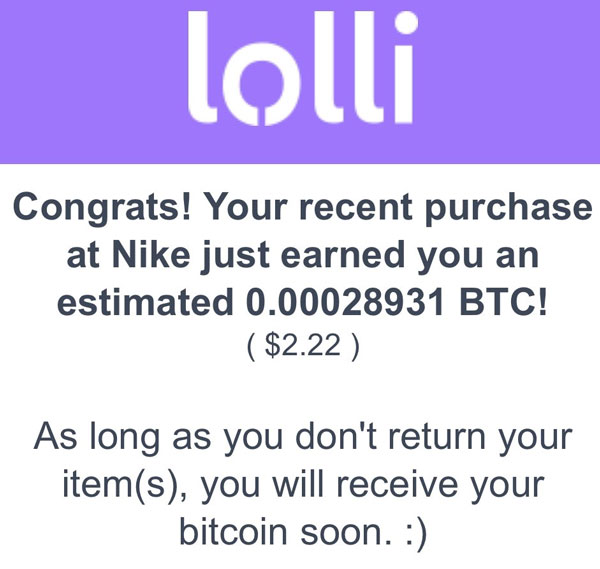 خرید lolli-کسب-بیت کوین