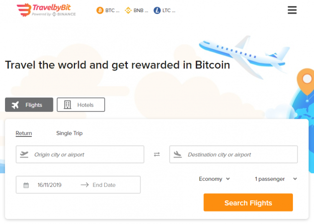 پرداخت رمزگذاری TravelbyBit