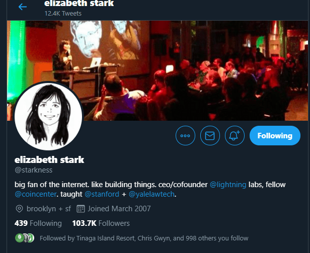 Elizabeth Stark, CEO di Lightning Labs